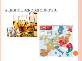 ALKOHOL SZKODZI ZDROWIU
 