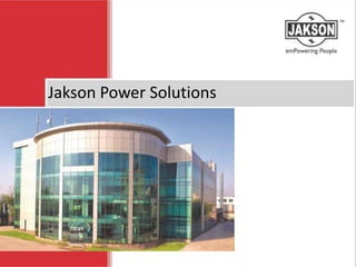 Jakson Power Solutions
 