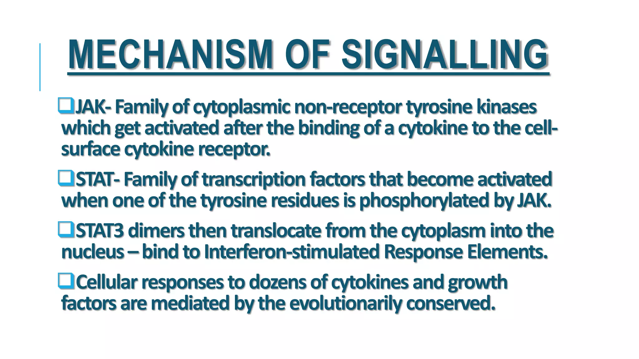 JAK STAT SIGNALING PATHWAY | PPTX