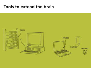 Tools to extend the brain
 