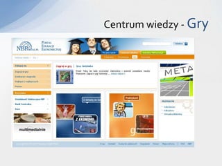 Centrum wiedzy - Gry
 