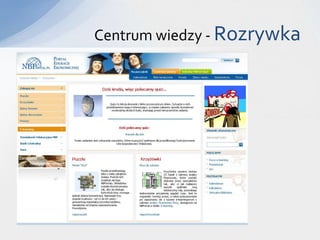 Centrum wiedzy - Rozrywka
 