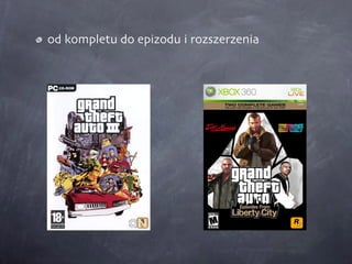 od kompletu do epizodu i rozszerzenia 