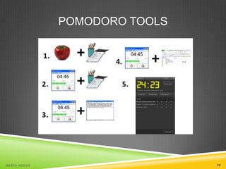 POMODORO TOOLS

MA R T A N O C O Ń

10

 