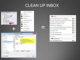 CLEAN UP INBOX

+

MA R T A N O C O Ń

=

20

 