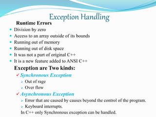 Exception Handling in Java | PPTX | Programming Languages | Computing