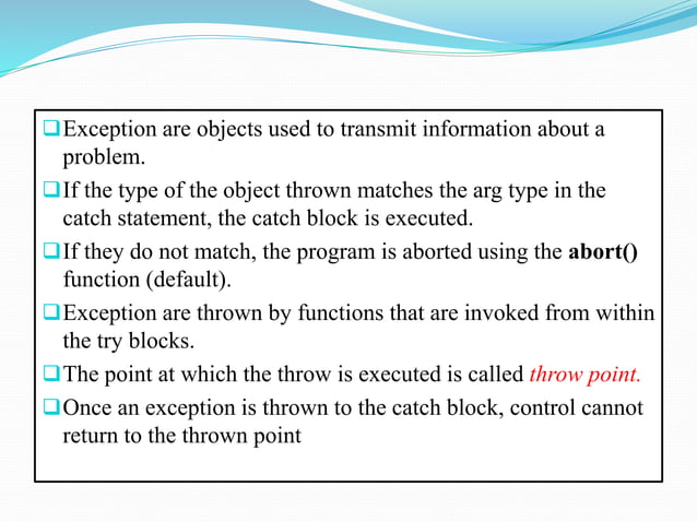 Exception Handling in Java | PPTX