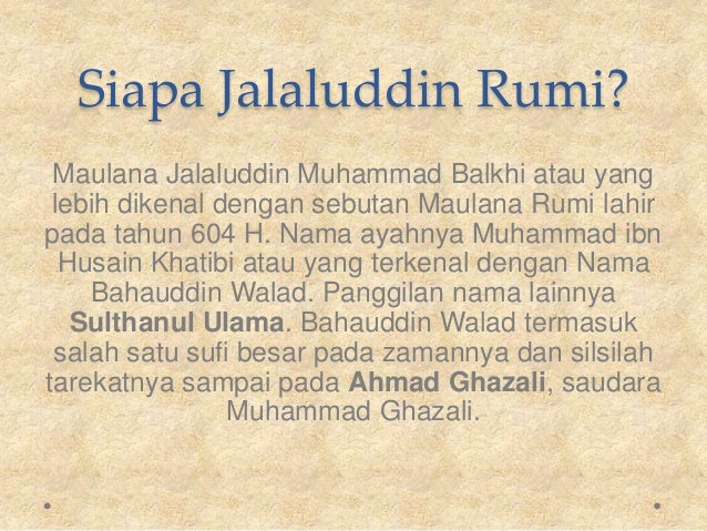  Kata Kata  Cinta  Jalaluddin Rumi  Kata Kata  Mutiara