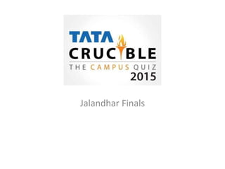 Jalandhar Finals
 