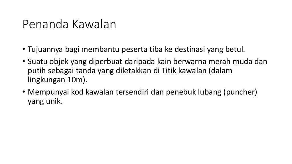 jalan lasak dan pandu arah