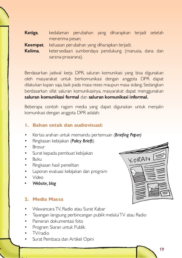 Jalin Relasi Sampaikan Aspirasi