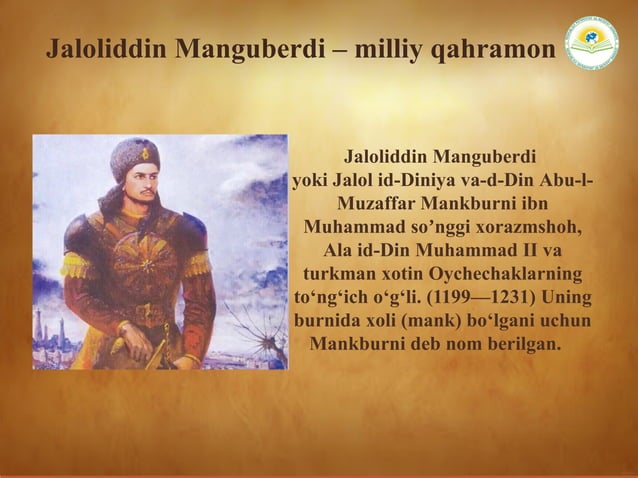 Vatan Rasmi Jaloliddin Manguberdi - Vatan himoyachisi.pptx