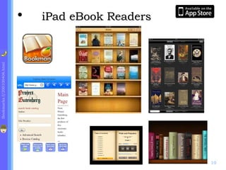 iPad  eBook  R eaders   