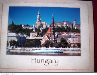 Thursday, September 29, 11   18
 