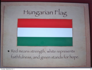 Thursday, September 29, 11   19
 