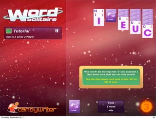 Thursday, September 29, 11   35
 