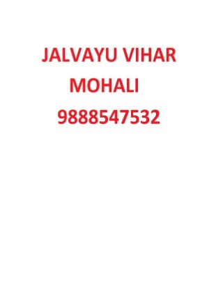 Jalvayu vihar sector 67 mohali 9888547532 | residential flat apartment for sale 2 bed room ,3 bhk 