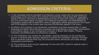 RIBA,IIA,AIA,PCAPT COMPARSION IN DETAIL | PPT