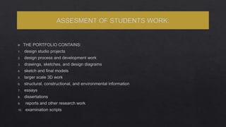 RIBA,IIA,AIA,PCAPT COMPARSION IN DETAIL | PPT