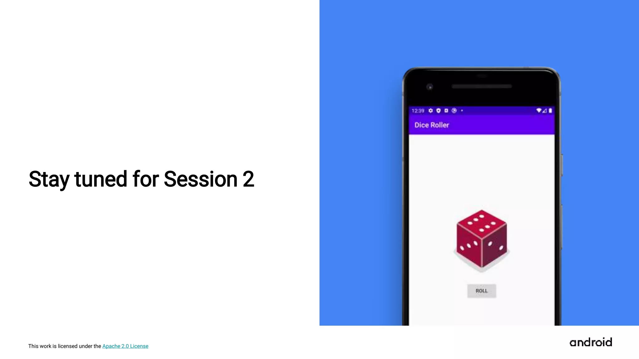 This work is licensed under the Apache 2.0 License
Stay tuned for Session 2
 