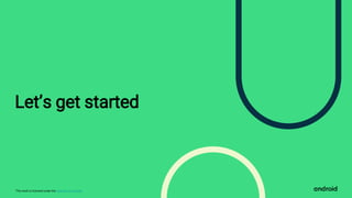 This work is licensed under the Apache 2.0 License
Let’s get started
 