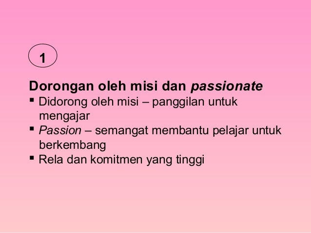 Jam 1 konsep guru &amalan profesion