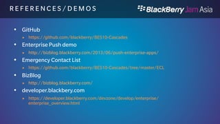 T H A N K Y O U 
JAM810 
Dennis Reumer - @reumerd 
linkedin.com/in/dennisreumer 
September 26-27, 2013 
 