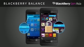 B L A C K B E R R Y B A L A N 
C E 
 