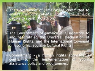 Jamaica – Programme of Advancement Through Health and Education (PATH ...