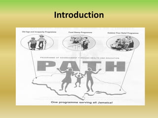 Jamaica – Programme of Advancement Through Health and Education (PATH ...
