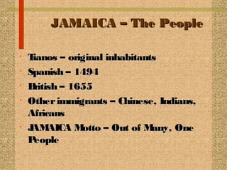 Jamaica no problem | PPT