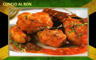 CONEJO AL RON

 