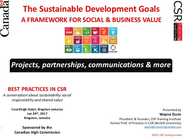 csr framework value1 corporate social