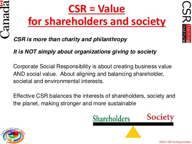 csr framework value1 corporate social