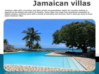Jamaican villas