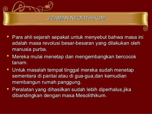 Jaman Batu
