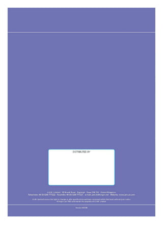 D or HBD
L, 200L
ulation Jacket
cilities www.holroydcomponents.com
Technical Datasheet
Construction:
High performance ceramic fibre thermal insulation contained
within layers of Teflon coated polyester give the jacket a durable
and industrial feel.
Easy to fit with Velcro fixing strips and a moveable flap for ease
of access makes the HIJD jacket the most convenient way to
keep your products warm.
Technical Data:
Jacket Material: 1100 deitex texturised Nylon
Polyurethane coated
Insulation: Glass filament blanket
Fixing: Velcro Fixing
Custom Made:
All HIJD heater jackets are manufactured to conform to the EEC
low voltage and EMC directives and CE marked accordingly.
Health and Safety:
All HIJD heater jackets are manufactured to conform to the EEC
low voltage and EMC directives and CE marked accordingly.
Tel: +44 (0)191 490 1547
Fax: +44 (0)191 477 5371
Email: northernsales@thorneandderrick.co.uk
Website: www.heattracing.co.uk
www.thorneanderrick.co.uk
 
