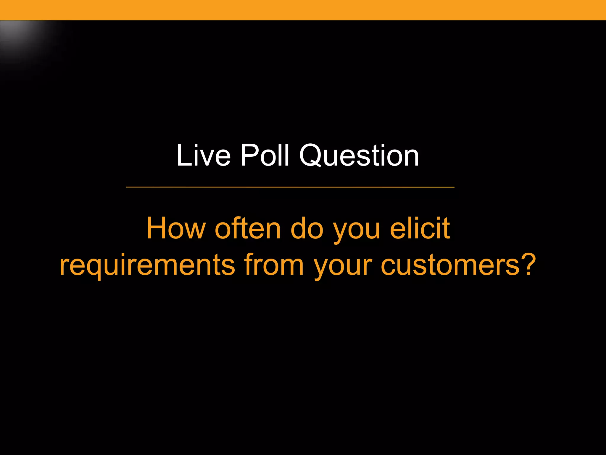 The State of Requirements Management