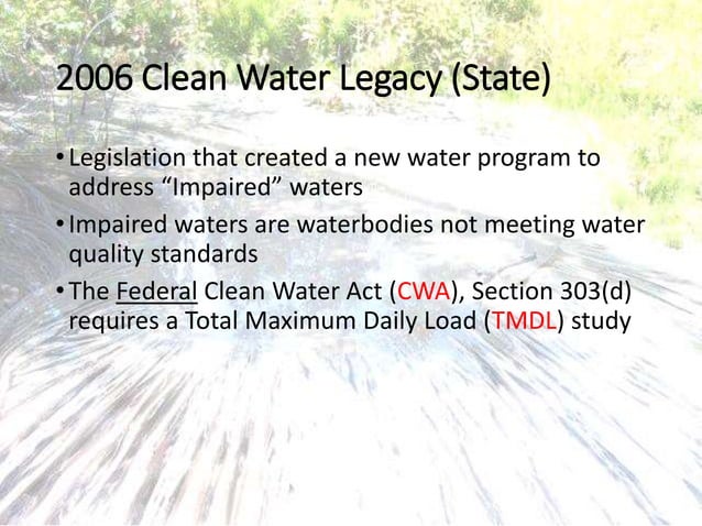 MN Clean Water Land and Legacy | PPTX