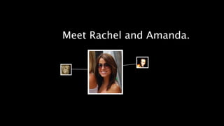 Meet Rachel and Amanda.
 
