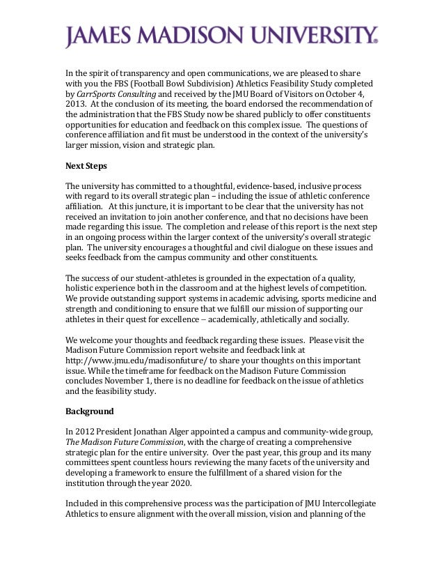 Madison admission essay