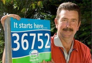 It starts here…




                                                  Page 16



                  Confidential to Fonterra Co-operative Group
 