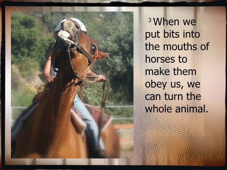 James 3112 Taming the tongue