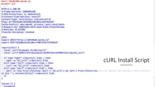@laceworklabs
cURL Install Script
 
