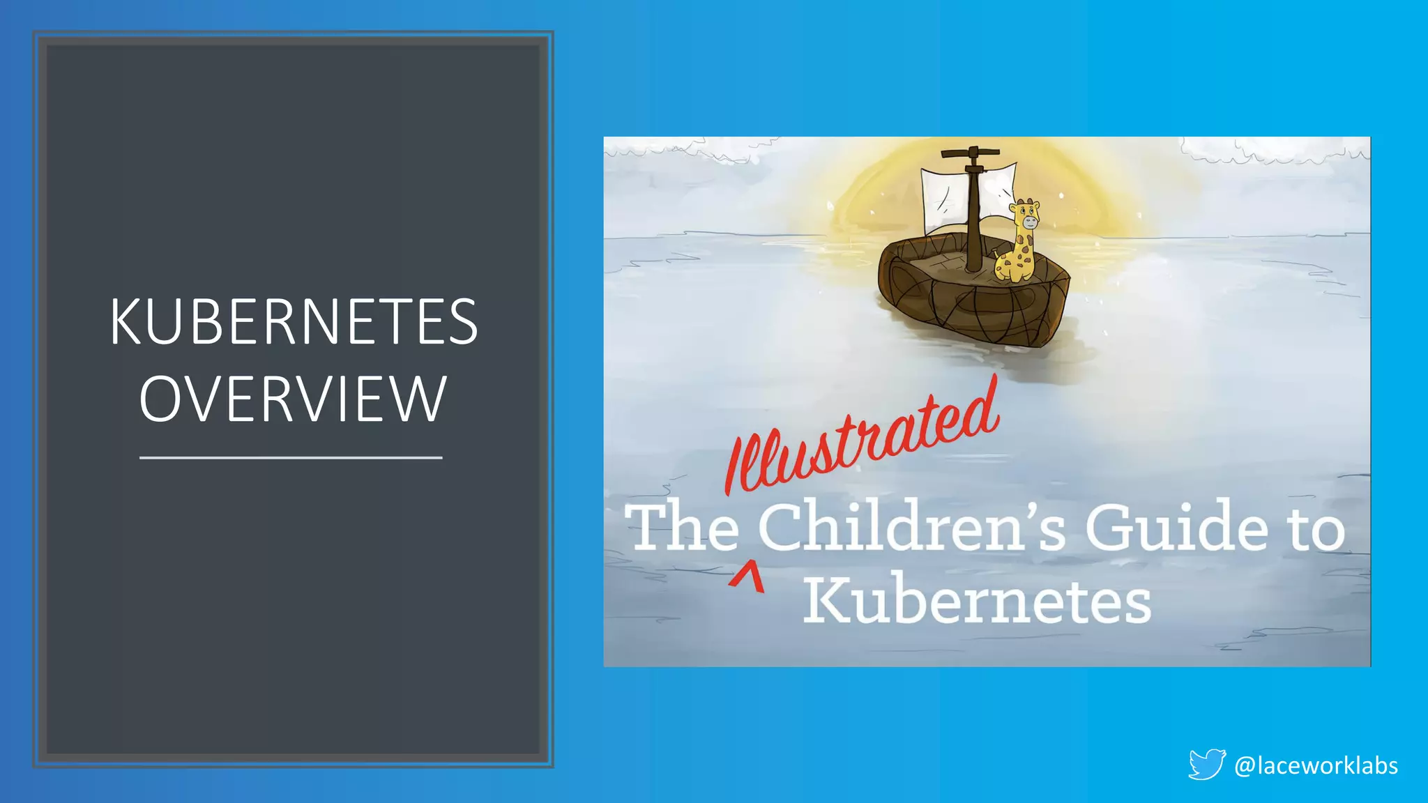 @laceworklabs
KUBERNETES
OVERVIEW
 