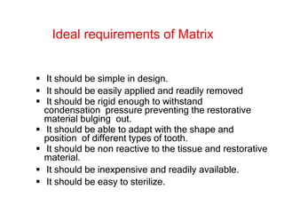 CONTACTS AND  CONTOURS IN DENTISTRY