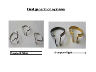 CONTACTS AND  CONTOURS IN DENTISTRY