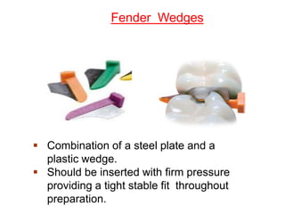 CONTACTS AND  CONTOURS IN DENTISTRY