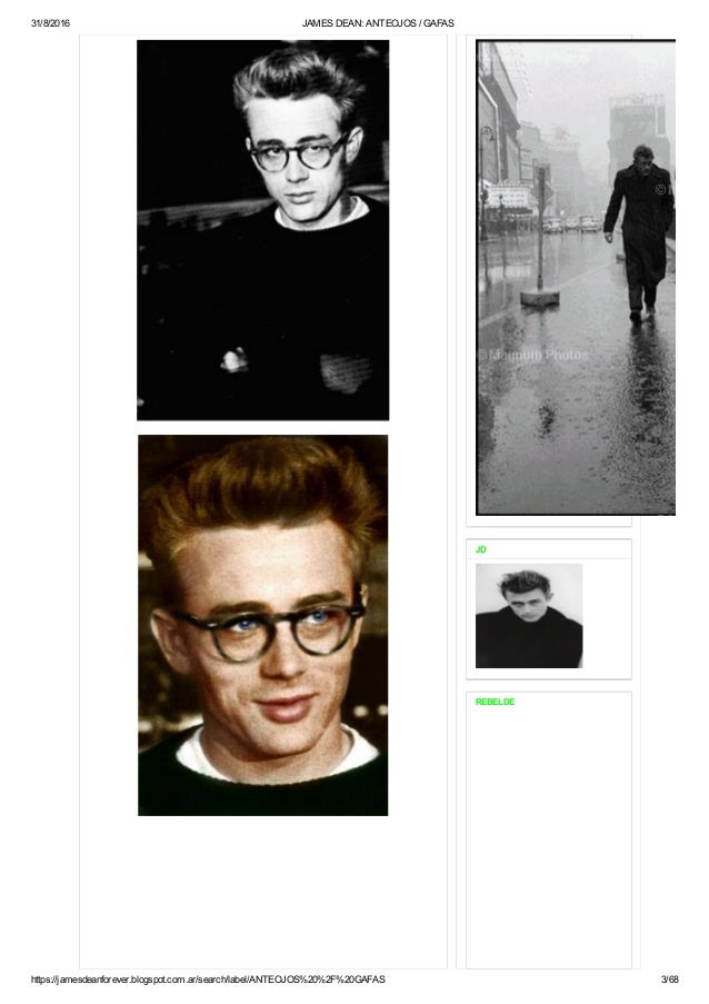 gafas james dean
