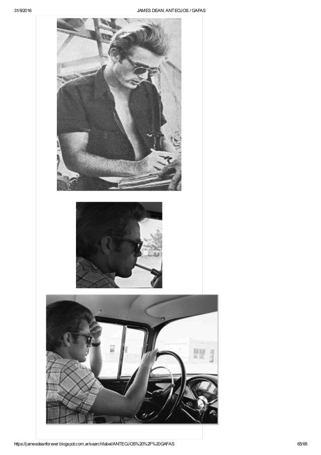 james dean gafas